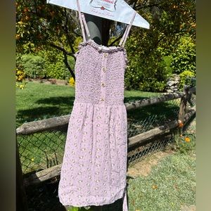 Purple floral dress from Hollister size XS